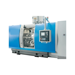 Tour CNC vertical monobroche 3 axes robuste à haute productivité avec tourelle porte-outils et interpolation - Product Image 4