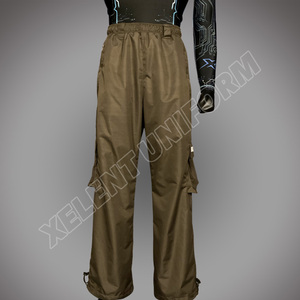 2025 hombres invierno al aire libre holgado ropa de esquí clásico impermeable transpirable Snowboard Cargo pantalones chaqueta marrón con característica a prueba de viento - Product Image 2