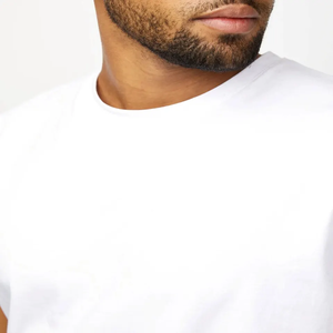 High Quality 180g GSM Jersey Drop Shoulder Heavyweight T-<b>shirt</b> Luxury Blank Custom Streetwear Oversized T-<b>Shirt</b> <b>Man</b> - Product Image 3