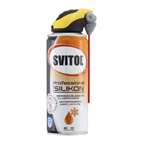 Huile de base lubrifiante industrielle Svitol 300,0 ml, spray silicone NSF, protection imperméabilisante pour joints en plastique et caoutchouc, serrures