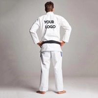 Nouvelle vente chaude de qualité supérieure sur mesure guerre tribu Jiu Jitsu Gi porter Polyester coton respirant Kimono BJJ Jiu Jitsu uniforme