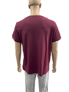 Camiseta de hombre hecha de algodón reciclado con estampado de color sólido se puede personalizar imprimir regalos promocionales ropa - Product Image 5