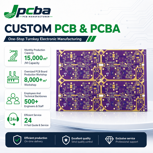 HDI PCB OEM Factory Multilayer FR4 Motherboard HDI PCB Printed Circuit Board For Electronics 4-Layer 0.5-2OZ Copper Thickness