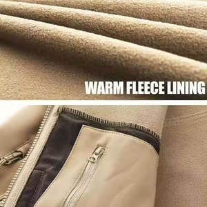 Veste Softshell pour homme en toile respirante, coupe-vent, écologique, fabriquée par des professionnels, décontractée, pour l'extérieur, mode hiver - Product Image 6