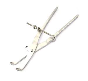 Pinzas de Reducción Pélvica de Acero Inoxidable de Alta Calidad 13 12 (343mm) con Tornillos, Ortopédicas Quirúrgicas, Certificadas MOL, Astrin Surgical - Product Image 1