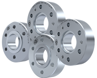 NMTG NS12 Acier Personnalisé OEM Accouplement à disque rétractable robuste sans clé Garantie 12 mois Alésage 50-500mm Transmission de puissance