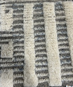 Ensemble de tapis en laine naturelle moderne noué à la main - Product Image 6
