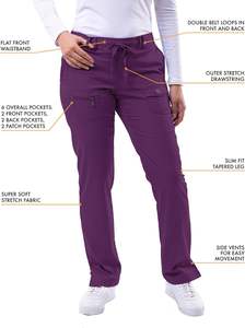 Pantalon de survêtement unisexe à séchage rapide avec logo personnalisé pour médecin et infirmière, pantalon uniforme chirurgical d'hôpital, vente en gros à l'usine - Product Image 3