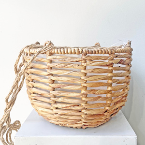 Paniers suspendus pour plantes, plusieurs tailles, pot de fleurs, plantes en jacinthe d'eau naturelle, paniers pour plantes - Product Image 3