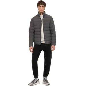 Chaqueta de Plumón para Hombre, Personalizada, Completamente Impermeable, con Cuello Alto, para Invierno, Transpirable, Resistente al Viento, con Cierre, Diseño a Cuadros, Ligera - Product Image 3