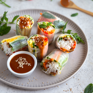 Authentic Vietnam Rice <b>Paper</b> Summer/<b>Spring</b> <b>Roll</b> Premium 22cm Round Ready to Use Dried Hot Price Best Quality - Pey - Product Image 2