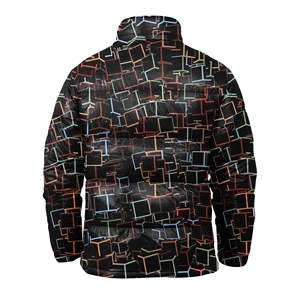 เสื้อแจ็กเก็ตตัวปลาปักเป้าสำหรับผู้ชายเสื้อแจ็กเก็ตฤดูหนาวพิมพ์ลาย3D พิมพ์ซับลิเมชันงานตามสั่งเสื้อแจ็กเก็ตตัวปักเป้าฤดูหนาว - Product Image 4