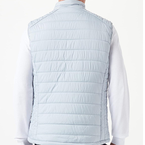 Winter Sleeveless Jacket Men Warm <b>Thick</b> Shiny Color Design Male Custom Logo <b>Quilting</b> Puffer Vest Down Coat OEM Serviced - Product Image 4