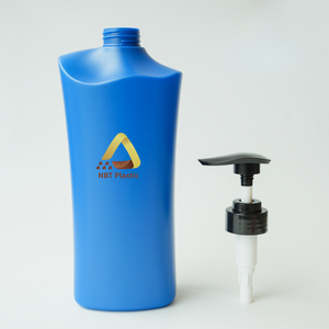 Bouteille cosmétique HDPE personnalisée 1L avec pompe moussante pour cheveux et produits de soins de la peau comme le shampooing - Product Image 3