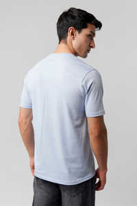 Camisetas de Hombre 100% Algodón, Cuello Redondo, Corte Regular, Transpirables, Resistentes a las Arrugas, de Secado Rápido, Ecológicas, Color Sólido - Product Image 5