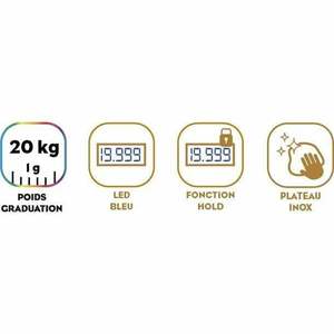 Báscula de Cocina Pequeña y Precisa con Alimentación USB para Uso Doméstico - Product Image 3