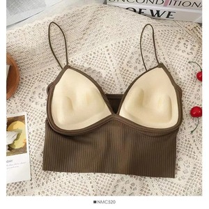 สปอร์ตบราของผู้หญิงชุดชั้นในไนลอนผ้าสแปนเด็กซ์ระบายอากาศได้ดีดีไซน์ใหม่ - Product Image 2