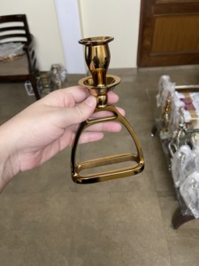 Nordique Divers Styles Décorations De Bureau En Aluminium Bougeoir À La Main Chandeliers Pilier Vintage Artisanat En Métal Bougeoir - Product Image 3