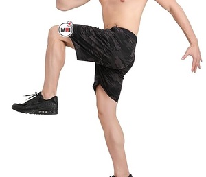 Short cargo pour hommes 100% coton, léger, respirant, séchage rapide, motif solide, vente en gros, vêtements de travail pour l'extérieur, OEM - Product Image 5