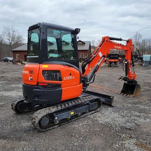 รถขุด U50-5 Kubota 3.5ตัน5ตันรถขุดตีนตะขาบสำหรับฟาร์ม - Product Image 1