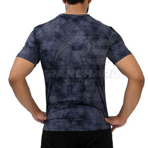 Camiseta de Algodón Estilo Vintage para Hombre, Camiseta Deportiva de Secado Rápido para Entrenamiento, Camiseta de Gimnasio para Hombre - Product Image 4