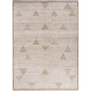 Tapis en laine afghane noué à la main, motif géométrique abstrait, Re-1175, nouveau tapis rectangulaire pour salon, couloir, chambre - Product Image 1