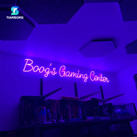 Enseignes au néon personnalisées Lettres illuminées avec logo d'entreprise 3D Enseigne de décoration Lumières au néon en acrylique à LED Enseigne publicitaire