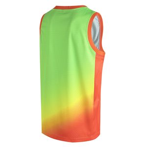 Maillots de basket-ball en mesh sportif anti-UV, grande taille, absorbant la transpiration, à séchage rapide - Product Image 2
