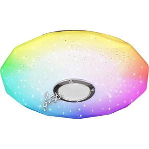 Bel Air Home-โคมไฟเพดานบลูทูธ Triton 33ซม.-โคมไฟเพดาน-ไฟ LED 18W RGB-ลำโพงบลูทูธ-ห้องนอนห้องนั่งเล่น - Product Image 1