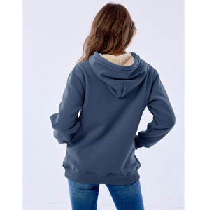 Nouvel arrivage de sweats à capuche pour femmes design unique avec logo en dentelle décoration épaule tombante grande taille mode sweats à capuche à bas prix pour femme - Product Image 6