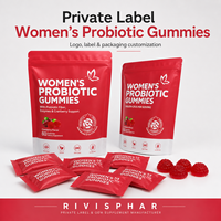 Gummies Probiotiques à la Canneberge pour Femmes Adultes – Soin Vaginal, Santé Urinaire, Soutien Immunitaire – Complément Alimentaire Naturel à Base de Plantes – 60 Unités