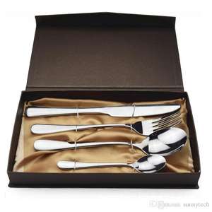 <b>Gold</b> Plated Metal Flatware <b>Cutlery</b> <b>Set</b> Best Quality Stainless Steel <b>Cutlery</b> <b>Set</b> Restaurant Flatware <b>Cutlery</b> <b>Set</b> - Product Image 2
