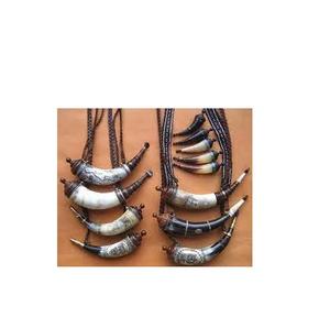 ลูกบิดทองเหลืองทรงแตรสำหรับดื่มเบียร์เขาควายธรรมชาติคุณภาพระดับพรีเมี่ยม - Product Image 2