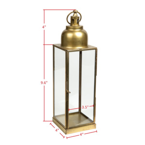 Lo último en velas de cristal con marco de latón para interiores/exteriores, candelabro de Metal con Pilar decorativo superior sagrado único para uso doméstico - Product Image 3