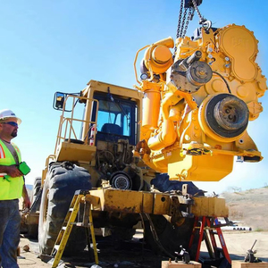 Ensemble moteur diesel haute qualité 6121 avec volant d'inertie pour bulldozer D6D/D6G à vendre aux États-Unis/Europe/Amérique du Sud à prix avantageux - Product Image 1