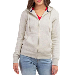 Sudadera Corta Informal de Alta Calidad para Mujer, Mangas Largas, Logotipo Bordado Personalizado, Ecológica, Transpirable, para Invierno - Product Image 3