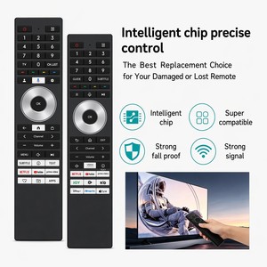 Telecomando Universale ES-RM307-1 per <span class=keywords><strong>TV</strong></span> <span class=keywords><strong>Toshiba</strong></span>, Sostitutivo per CT-95093 ERF3G98T, per Smart <span class=keywords><strong>TV</strong></span> LED 3D HDTV 4K UHD - Product Image 1