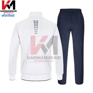 Conjunto Deportivo de 2 Piezas para Hombre, Chaqueta Cortavientos con Cierre de Cremallera y Pantalones Deportivos Ligeros con Forro de Malla, para Entrenamiento, Correr, Deporte y Uso Casual - Product Image 2