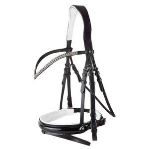 Bride anatomique de haute qualité en gros pas cher prix top qualité en cuir véritable cheval bride en gros pas cher prix top qualité réel - Product Image 1