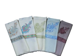 Wholesale Supplier's Beautiful Wool Omani Massar Turma <b>Scarf</b> New Design 52 x 52 <b>Silk</b> Stole for Women 100% CDF Rumala - Product Image 5