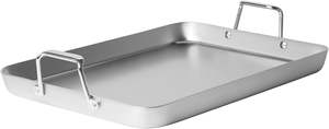<b>Stainless</b> <b>steel</b> Turkey Roaster with Rack Deep Broiling <b>Pan</b> Vshaped Rack Flat Rack Non tox <b>Stainless</b> <b>Steel</b> Roasting <b>Pan</b> with - Product Image 3