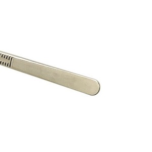 Manche de scalpel chirurgical en acier inoxydable Swordfish, numéro trois, réutilisable, ergonomique, manuel, certifié CE, pour chirurgie hospitalière - Product Image 6