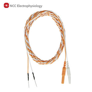 Wegwerp medische naaldelektrode SNEP2, gedraaid paar PVC-draad, ethyleenoxide gesteriliseerd, recht pin-<span class=keywords><strong>design</strong></span> voor EMG/<span class=keywords><strong>ECG</strong></span> - Product Image 5