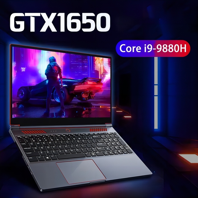 16 Inch Intel Core I7-8750H Gaming Laptop 144Hz E-sports Screen Fingerprint Unlock 64GB RAM 4TB SSD