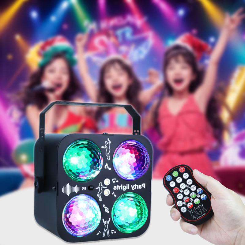 YSH Disco Ball LED Xmas Lights Sound Activated Rave DJ Lights - Product Information Buying Guide