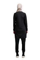 Tenue de Sport Modeste Personnalisée pour Femmes Musulmanes – Ensemble 2 Pièces Respirant, Hauts à Manches Longues Doux, Vêtements de Sport et Hijab