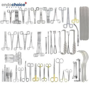 Dispositivos médicos profesionales: 97 instrumentos de Cirugía Vascular de acero inoxidable para procedimientos endovasculares y vasculares comunes - Product Image 1