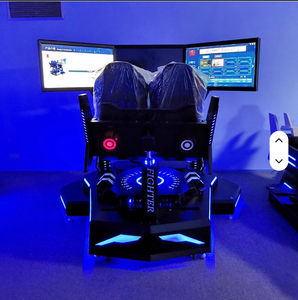 Cockpit de simulation de course 9D à 3 écrans, en plastique, à monnayeur, à mouvement complet, 6 DOF, connectivité USB, clignotant - Meilleures ventes - Product Image 5