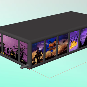 Labyrinthe gonflable, <span class=keywords><strong>maison</strong></span> <span class=keywords><strong>hantée</strong></span> gonflable, jeu de labyrinthe de maïs gonflable d'<span class=keywords><strong>Halloween</strong></span>, obstacle gonflable - Product Image 2