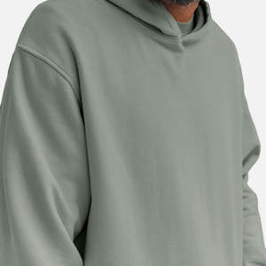 Sudadera con Capucha de Forro Polar Orgánico para Hombre, Sudadera 100% Algodón Orgánico con Capucha, Sudaderas Personalizadas con Capucha para Hombre, Ropa para Hombre - Product Image 4